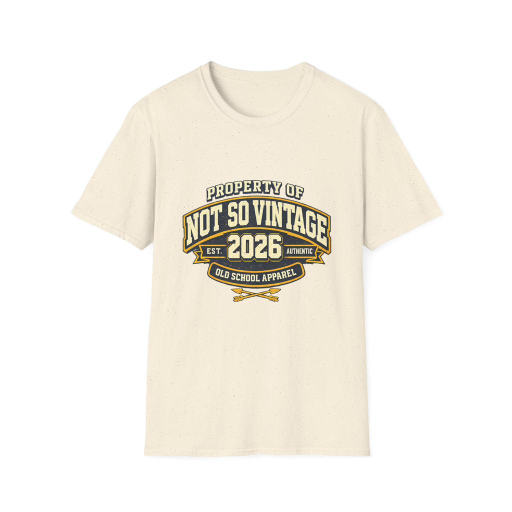 Retro 'Property of' Old School Apparel
