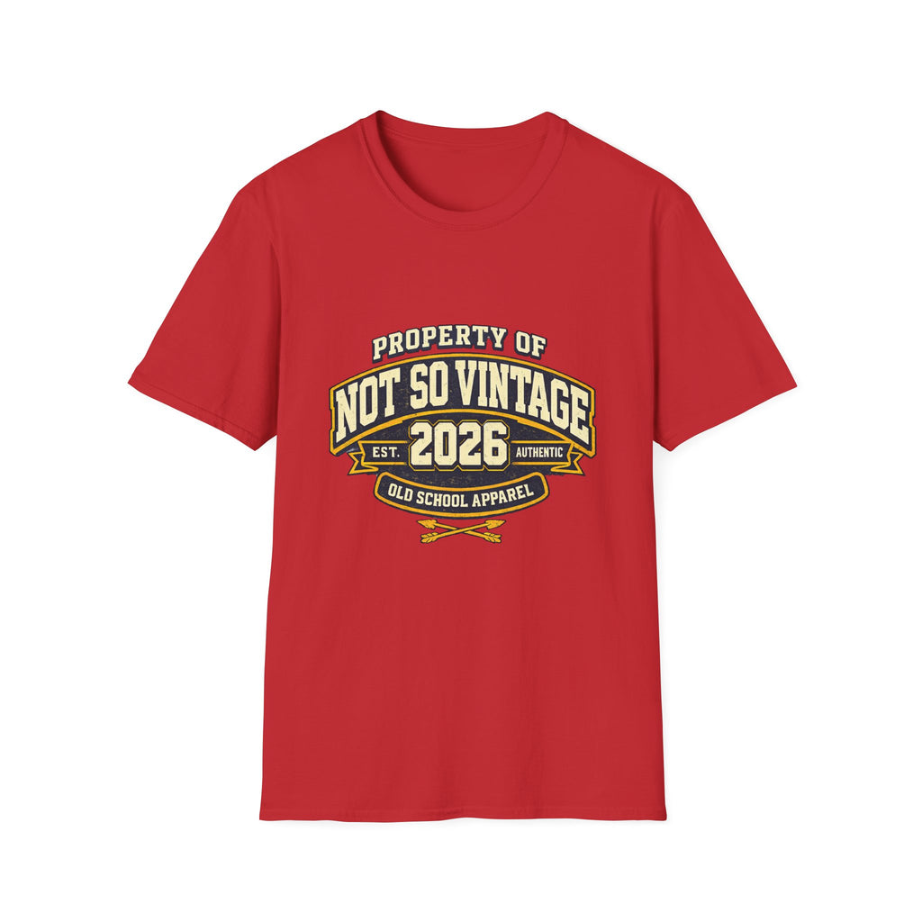 Retro 'Property of' Old School Apparel