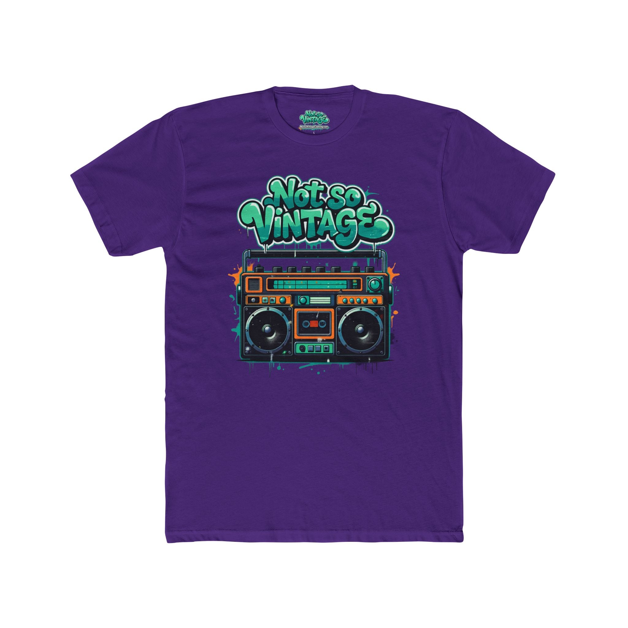 Retro Boombox teal T-Shirt