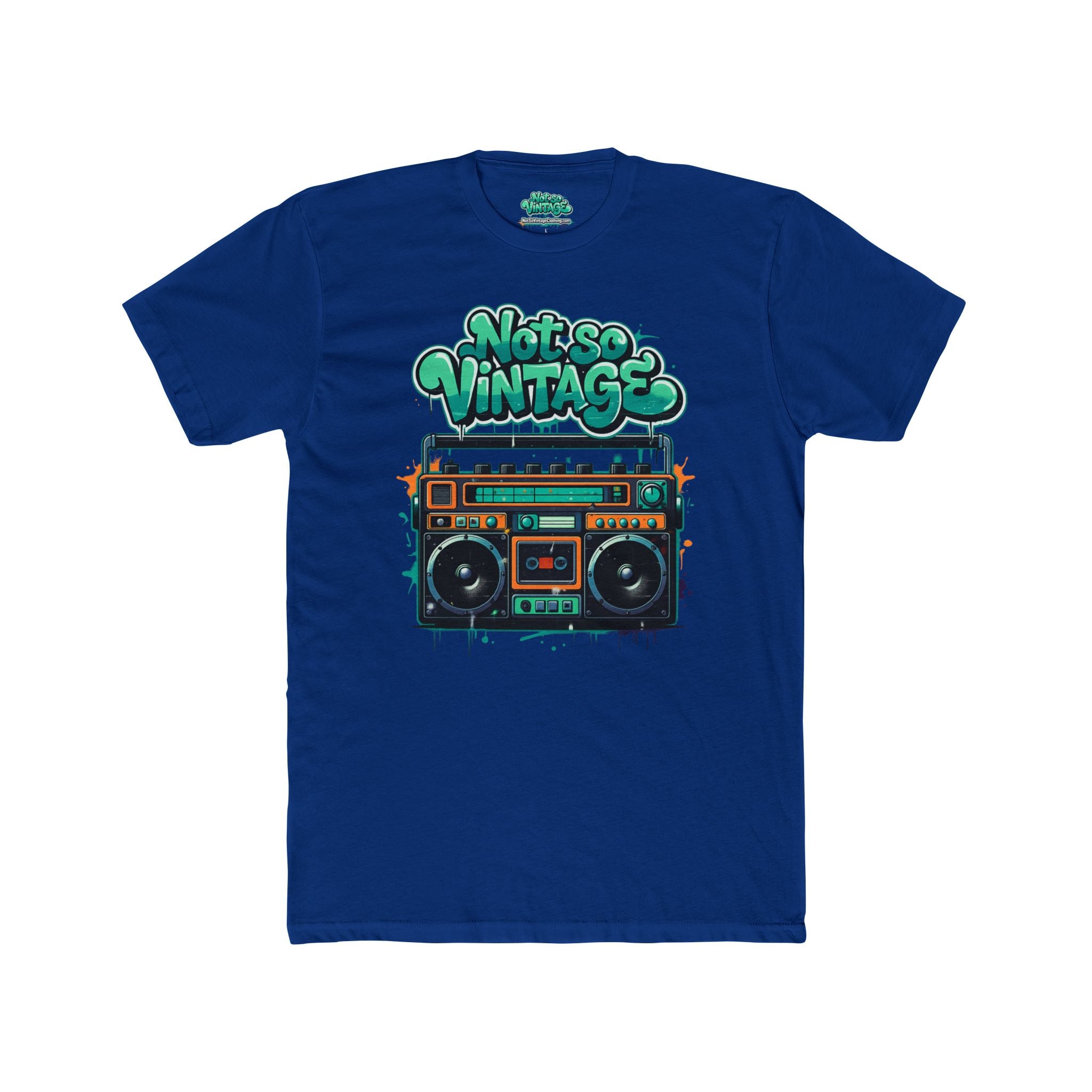 Retro Boombox teal T-Shirt
