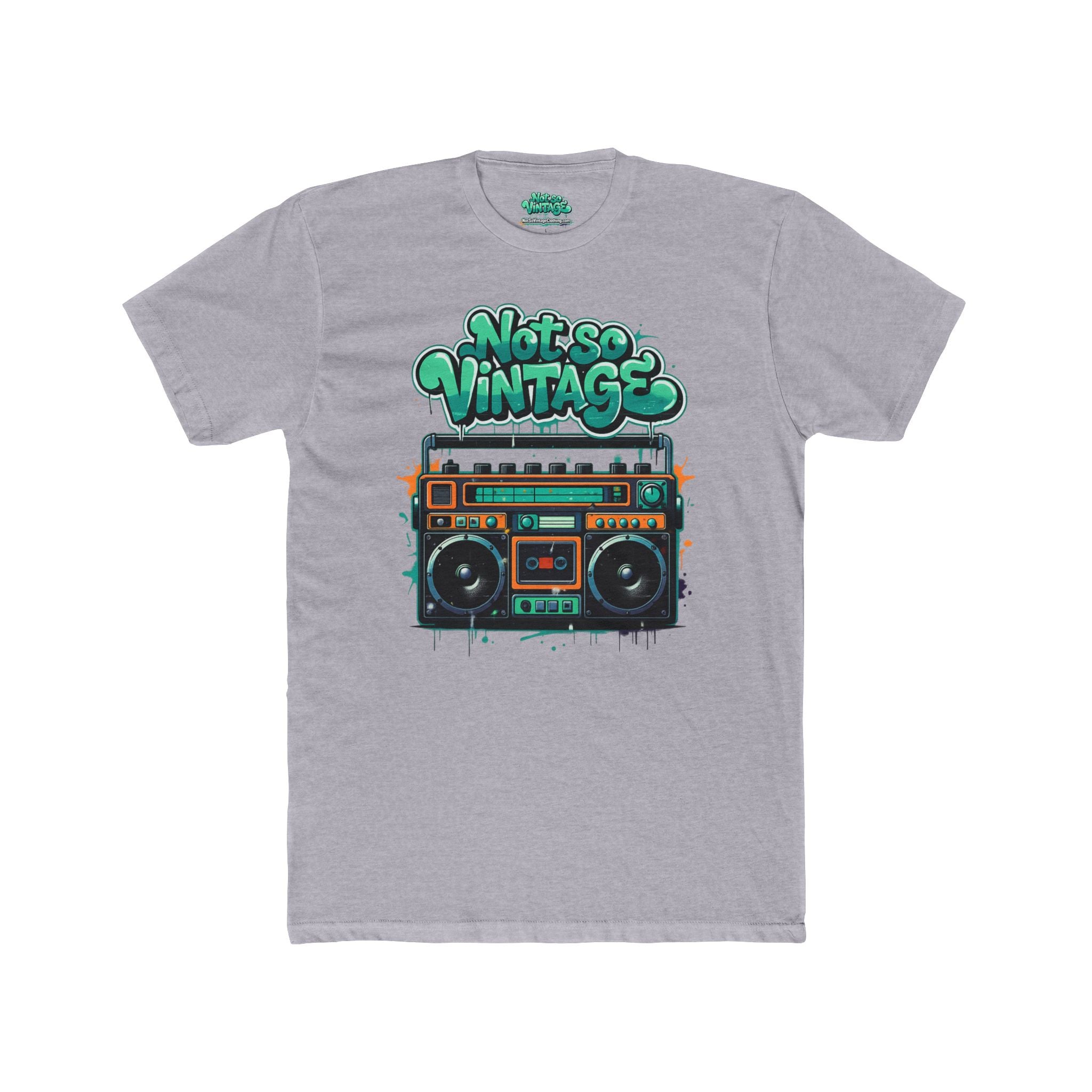 Retro Boombox teal T-Shirt