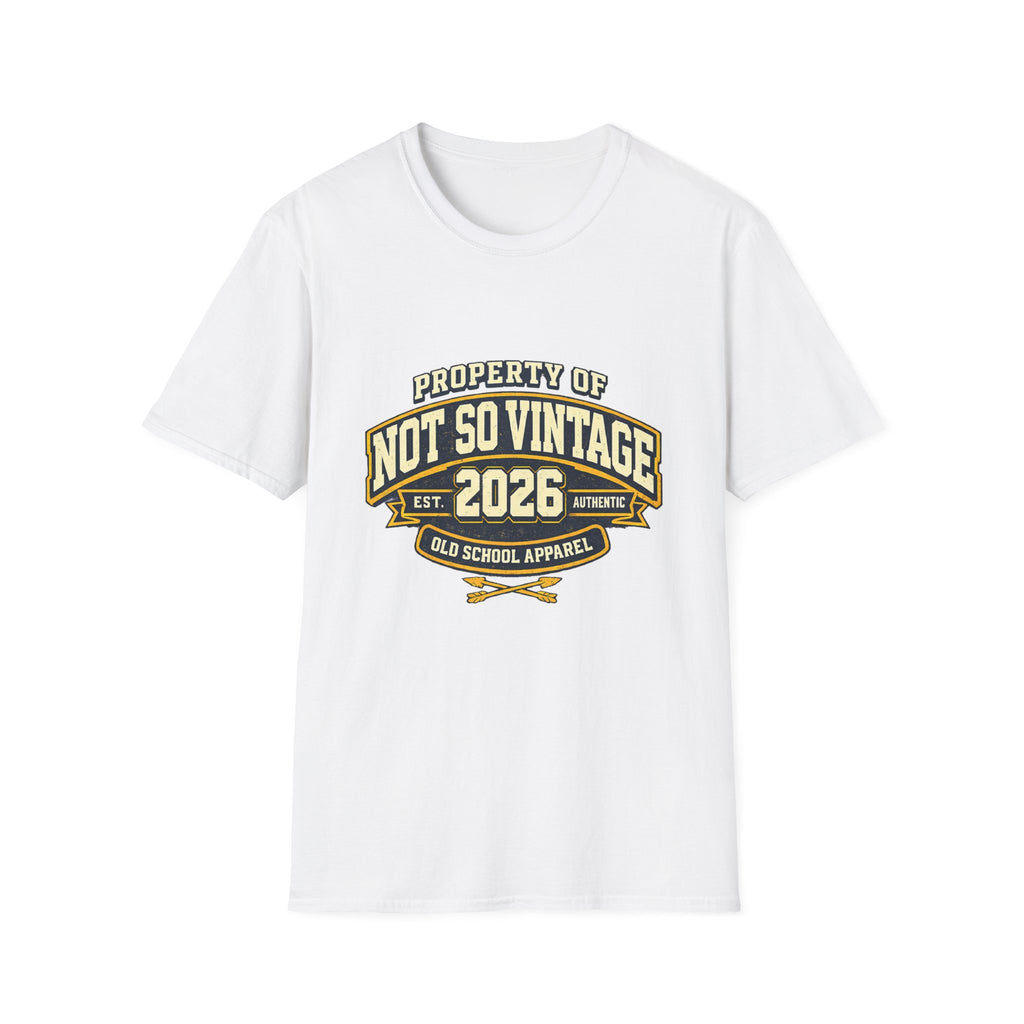 Retro 'Property of' Old School Apparel