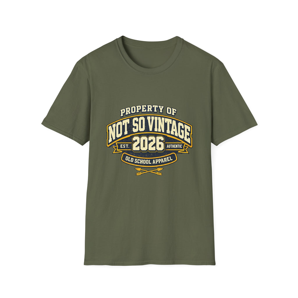 Retro 'Property of' Old School Apparel