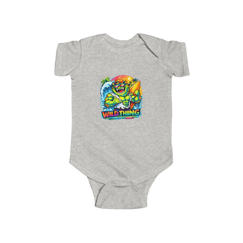 Babies Onesie Wild Thing Surf Monster Tee