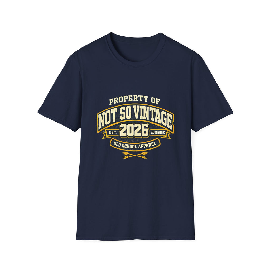Retro 'Property of' Old School Apparel