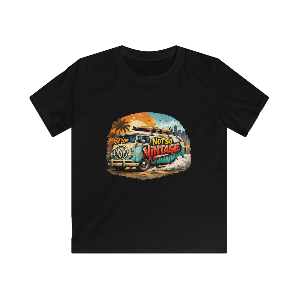 kid's Retro Surf Van Tee — "Not So Vintage"