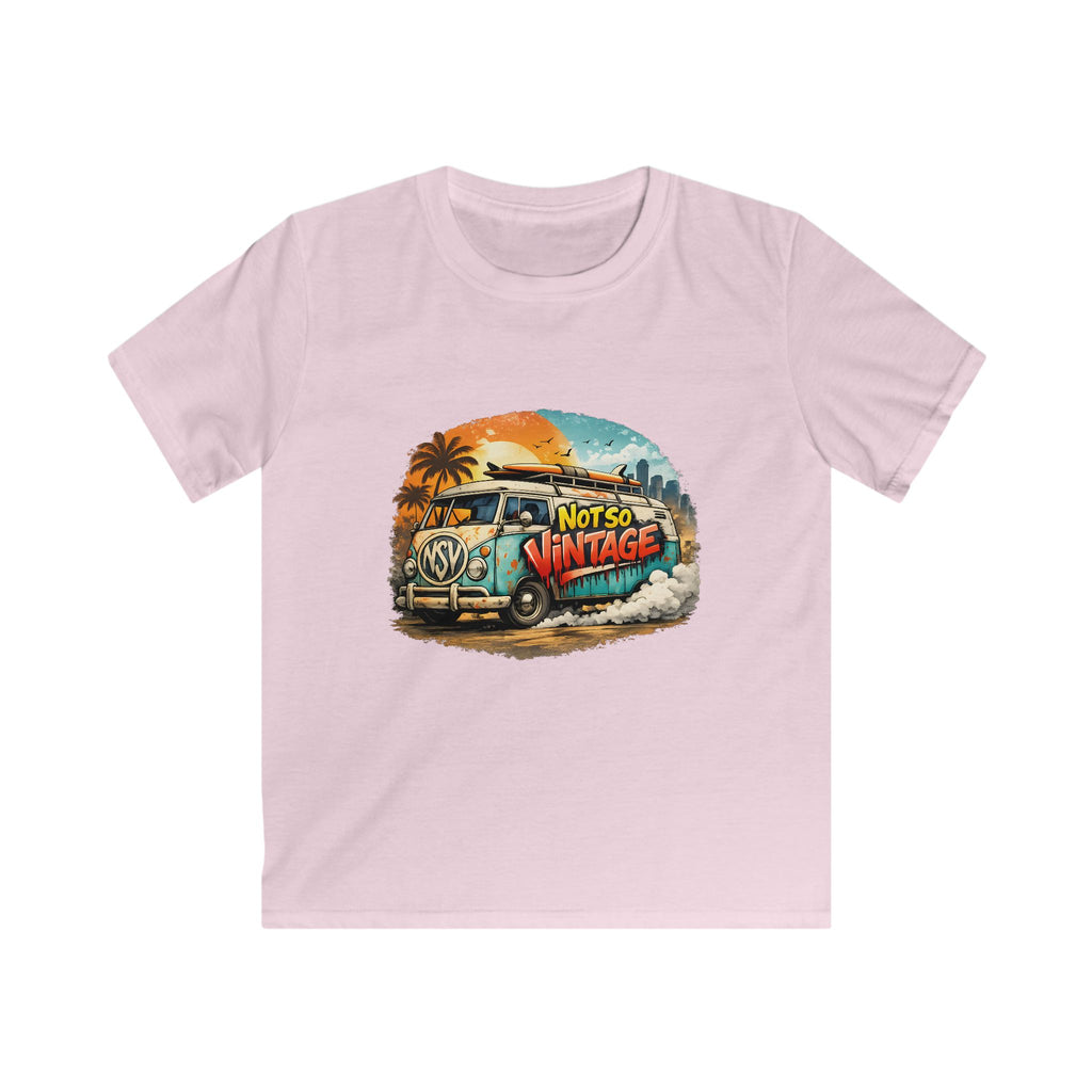 kid's Retro Surf Van Tee — "Not So Vintage"