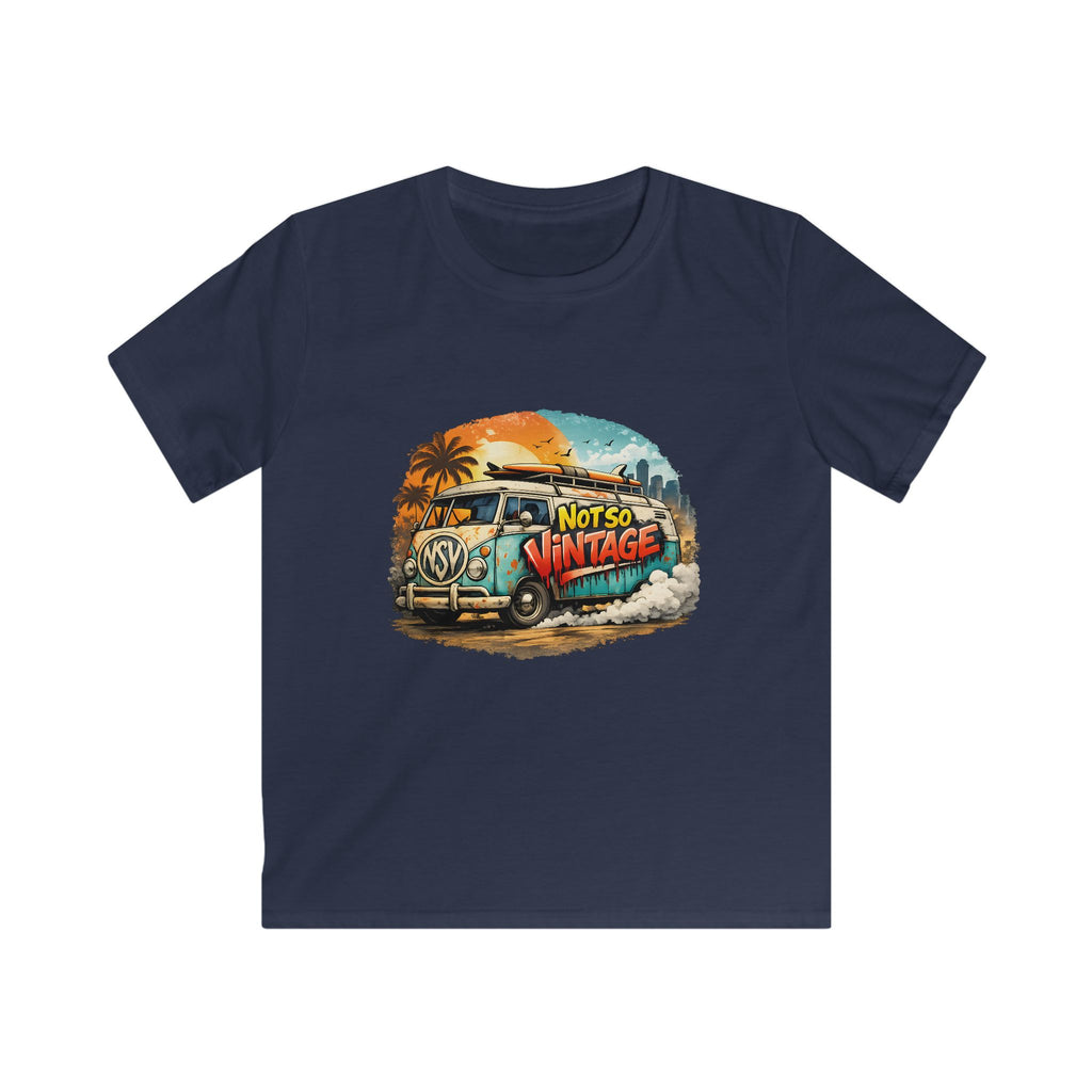 kid's Retro Surf Van Tee — "Not So Vintage"