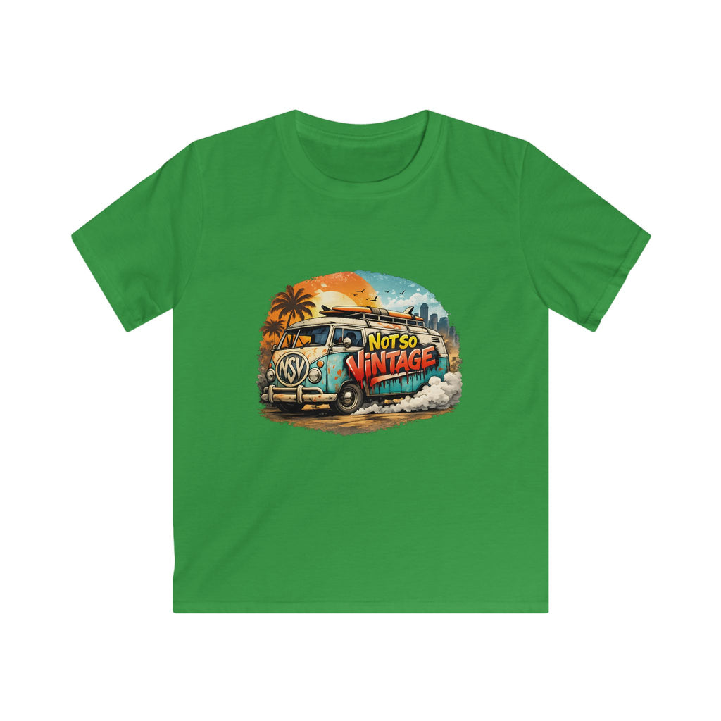 kid's Retro Surf Van Tee — "Not So Vintage"