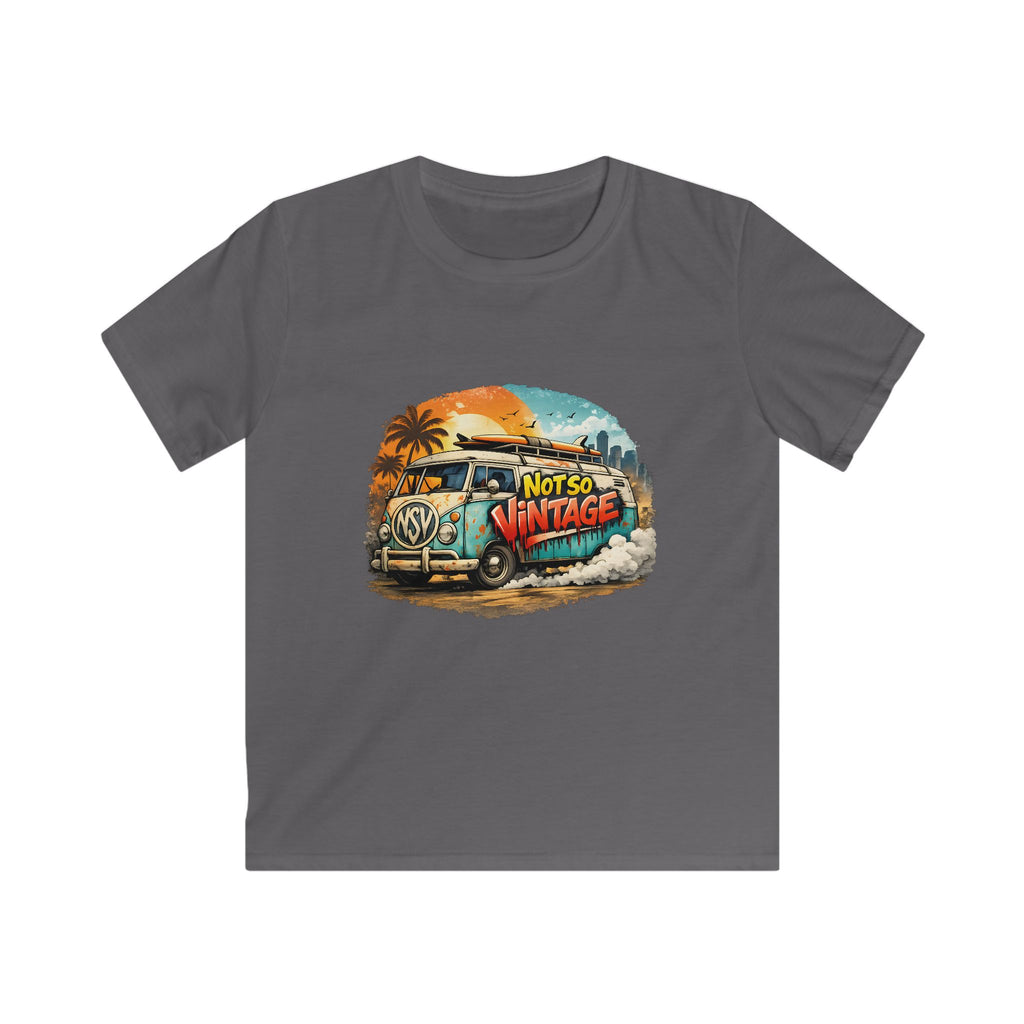 kid's Retro Surf Van Tee — "Not So Vintage"