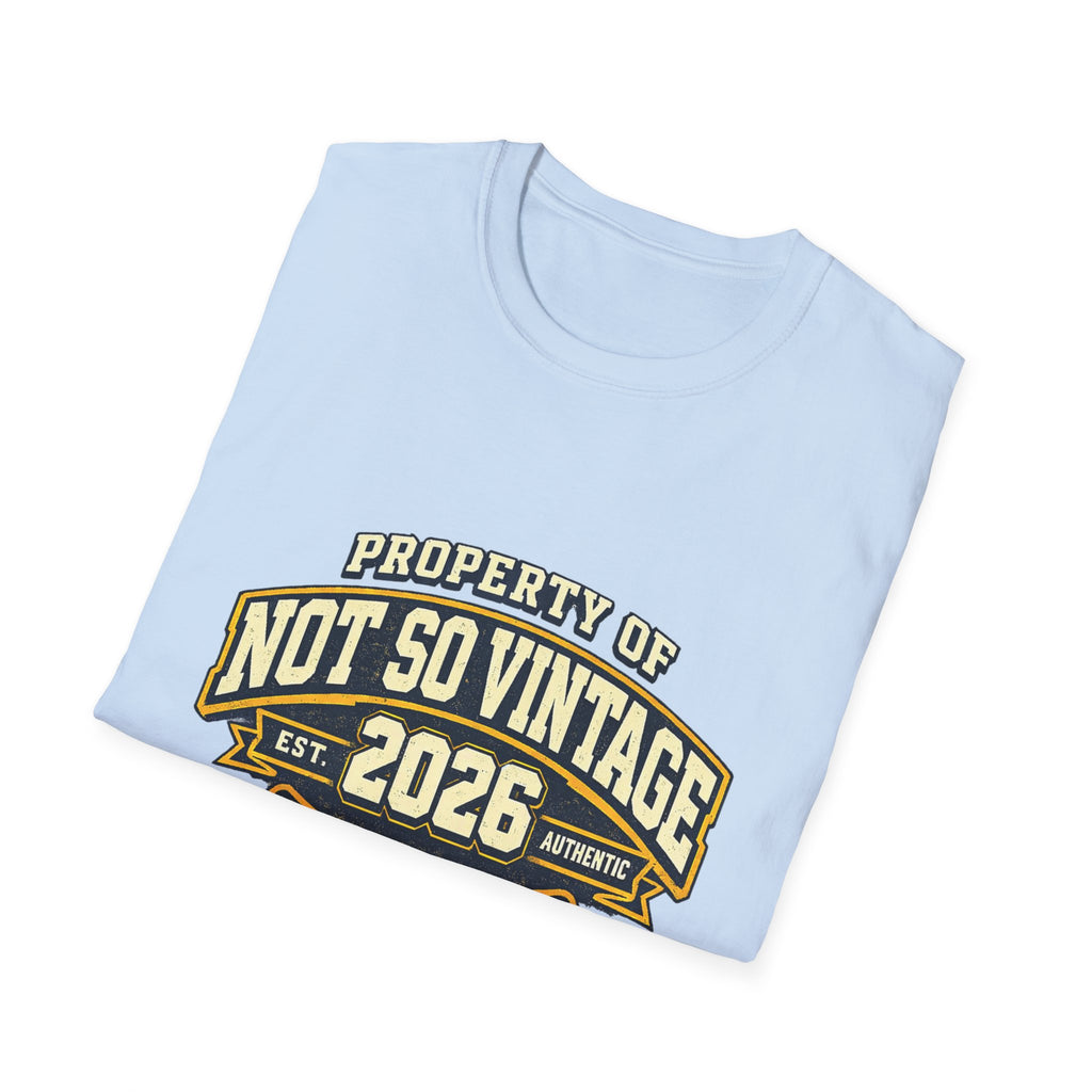 Retro 'Property of' Old School Apparel