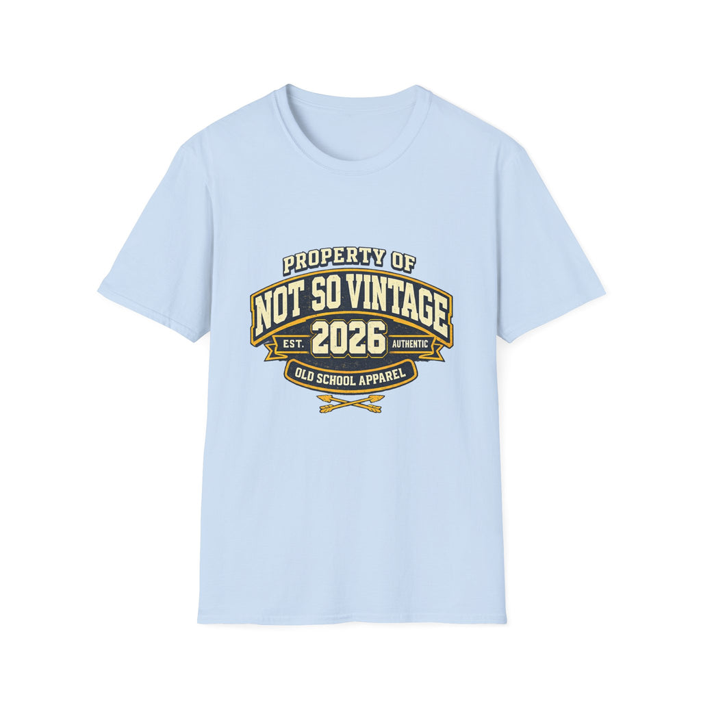 Retro 'Property of' Old School Apparel