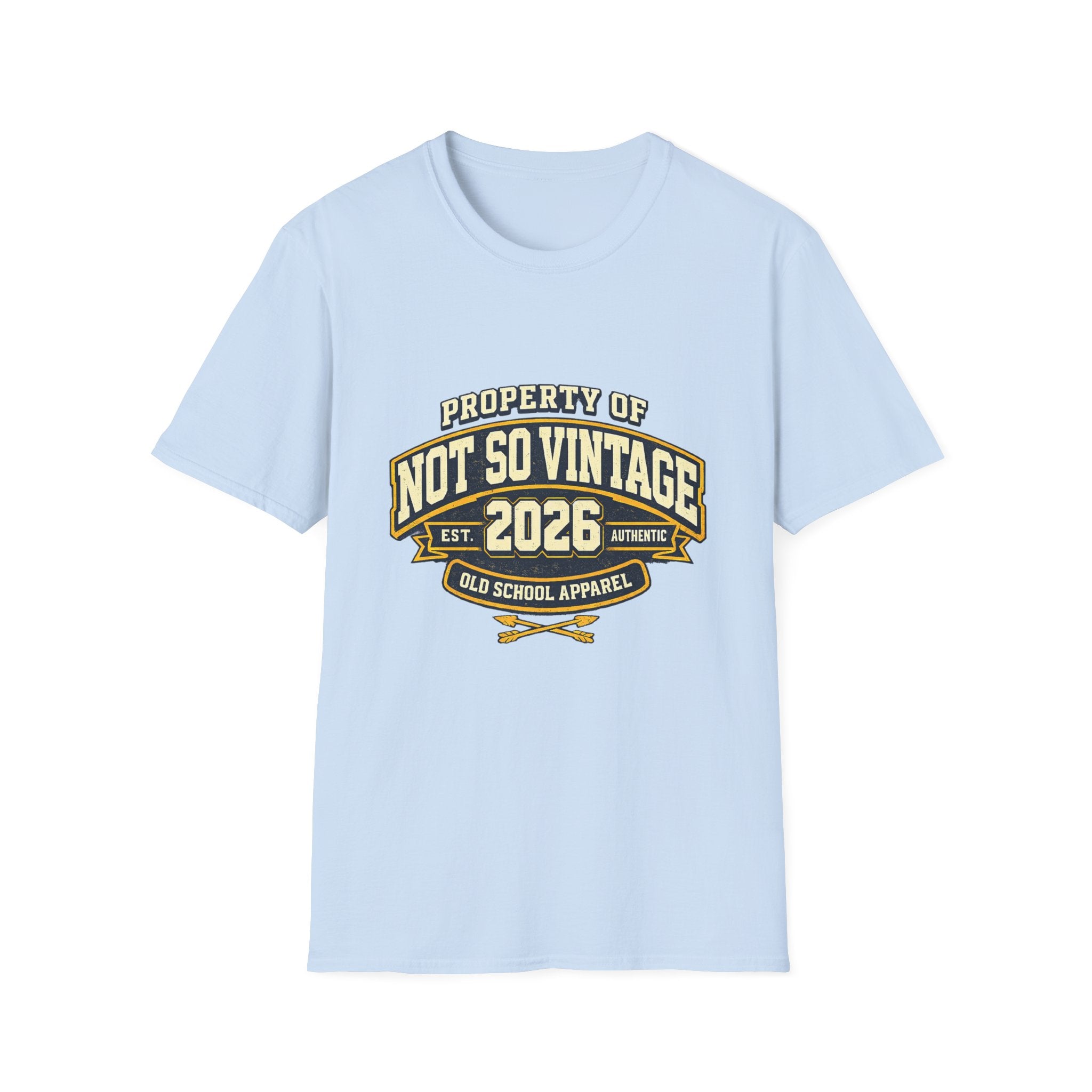 Retro 'Property of' Old School Apparel