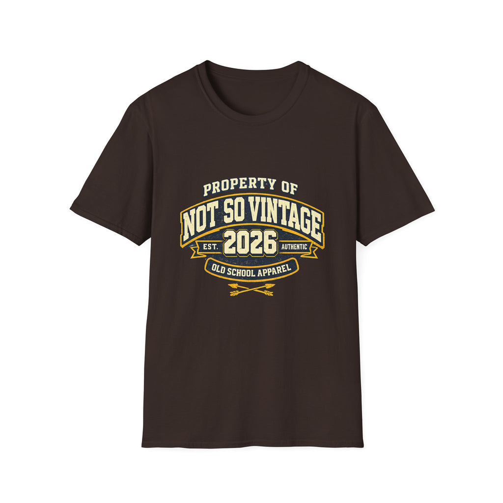 Retro 'Property of' Old School Apparel