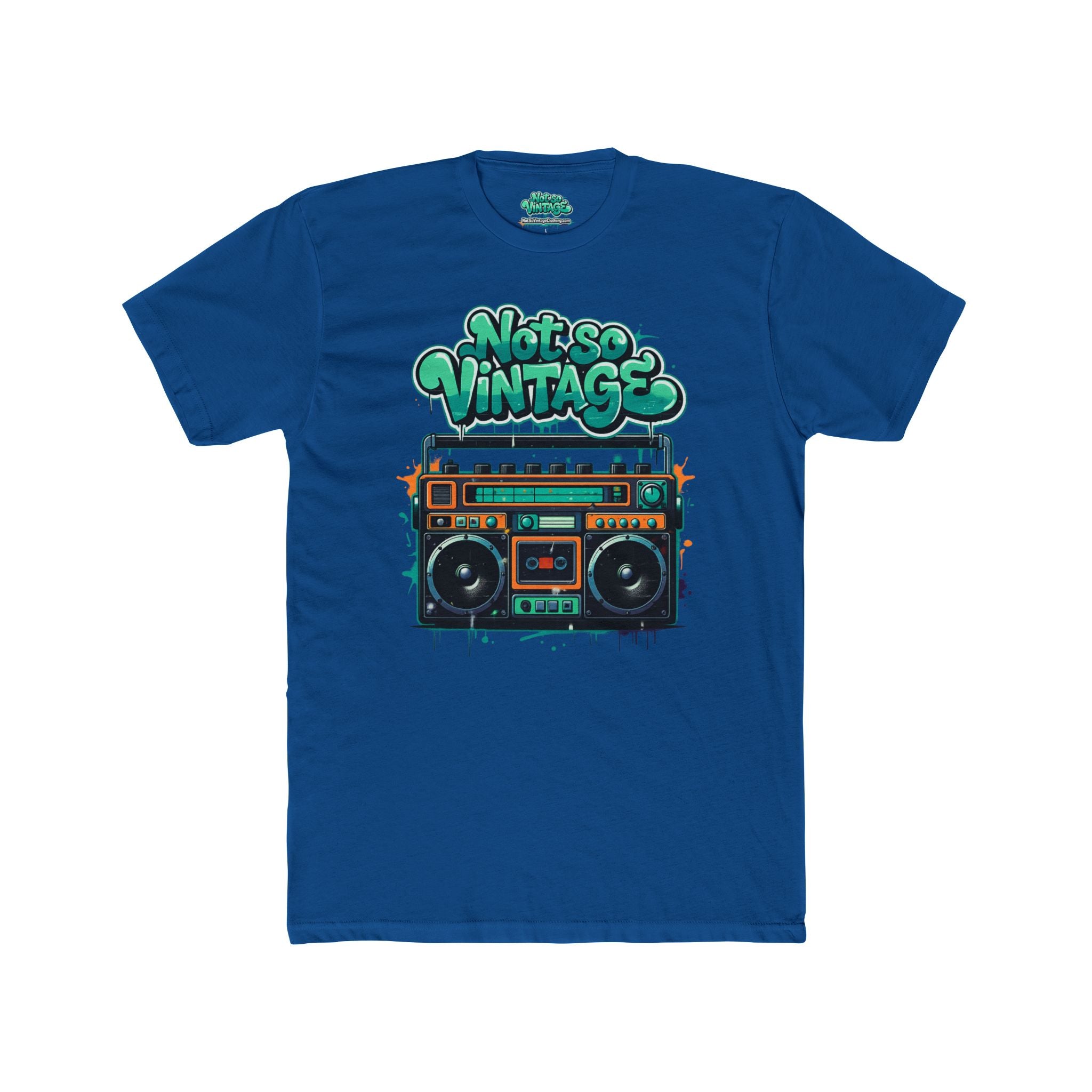 Retro Boombox teal T-Shirt