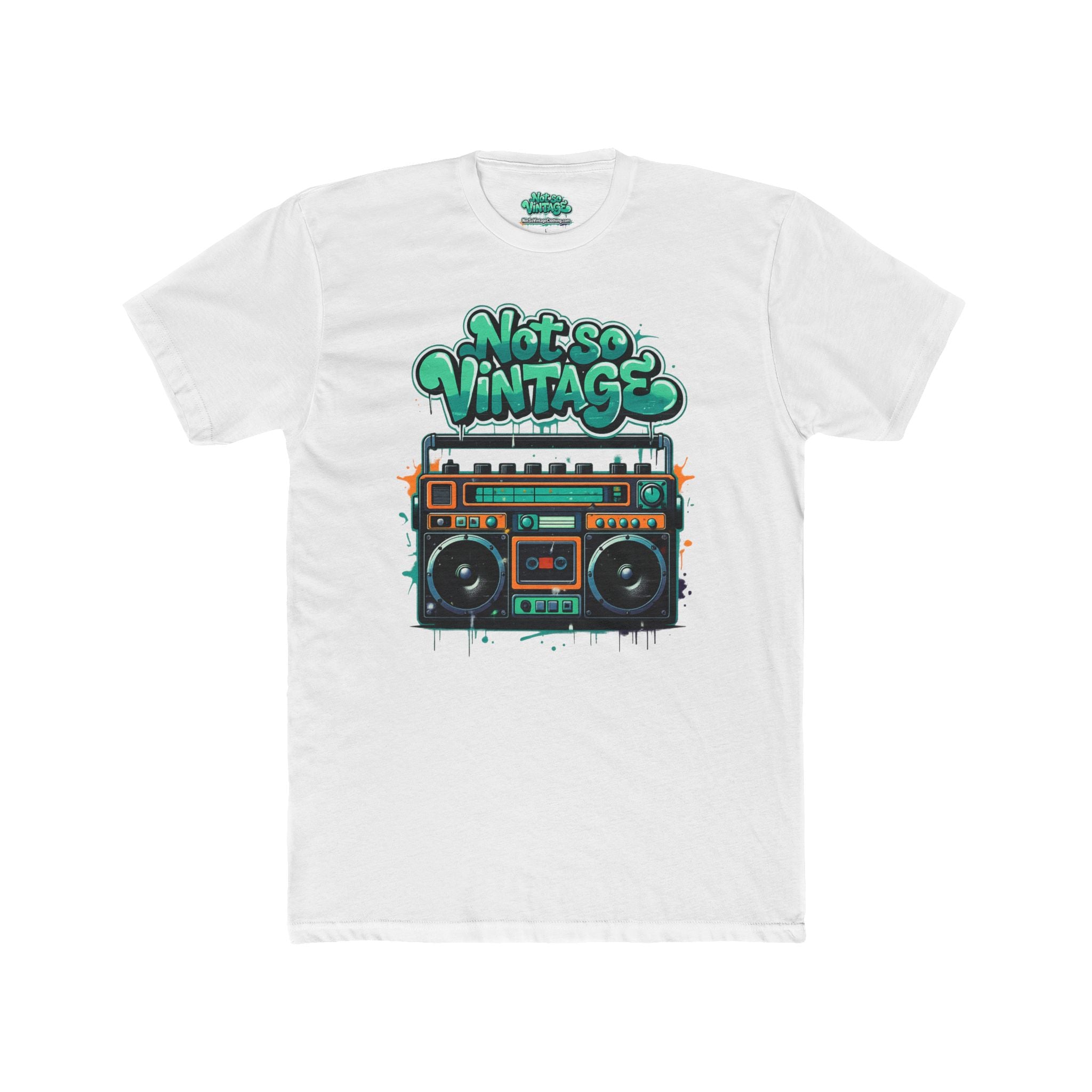 Retro Boombox teal T-Shirt