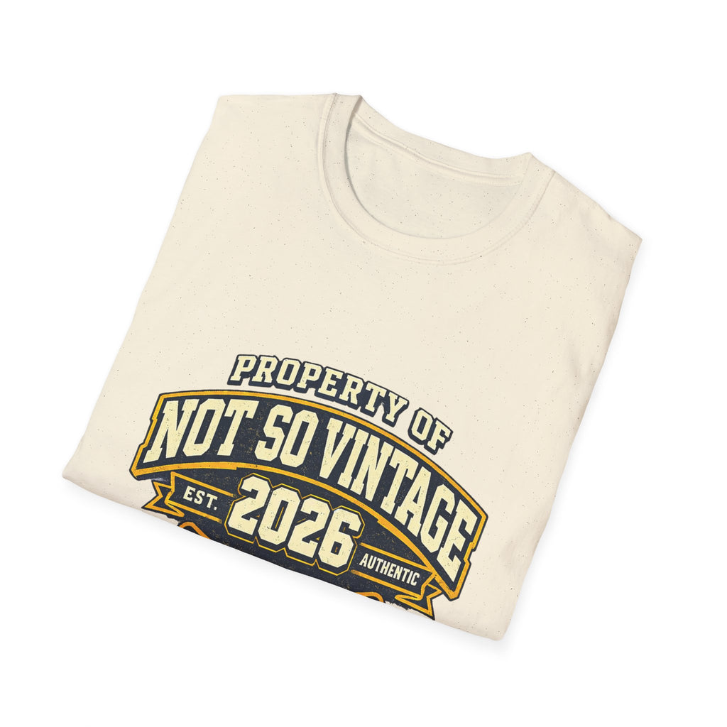 Retro 'Property of' Old School Apparel