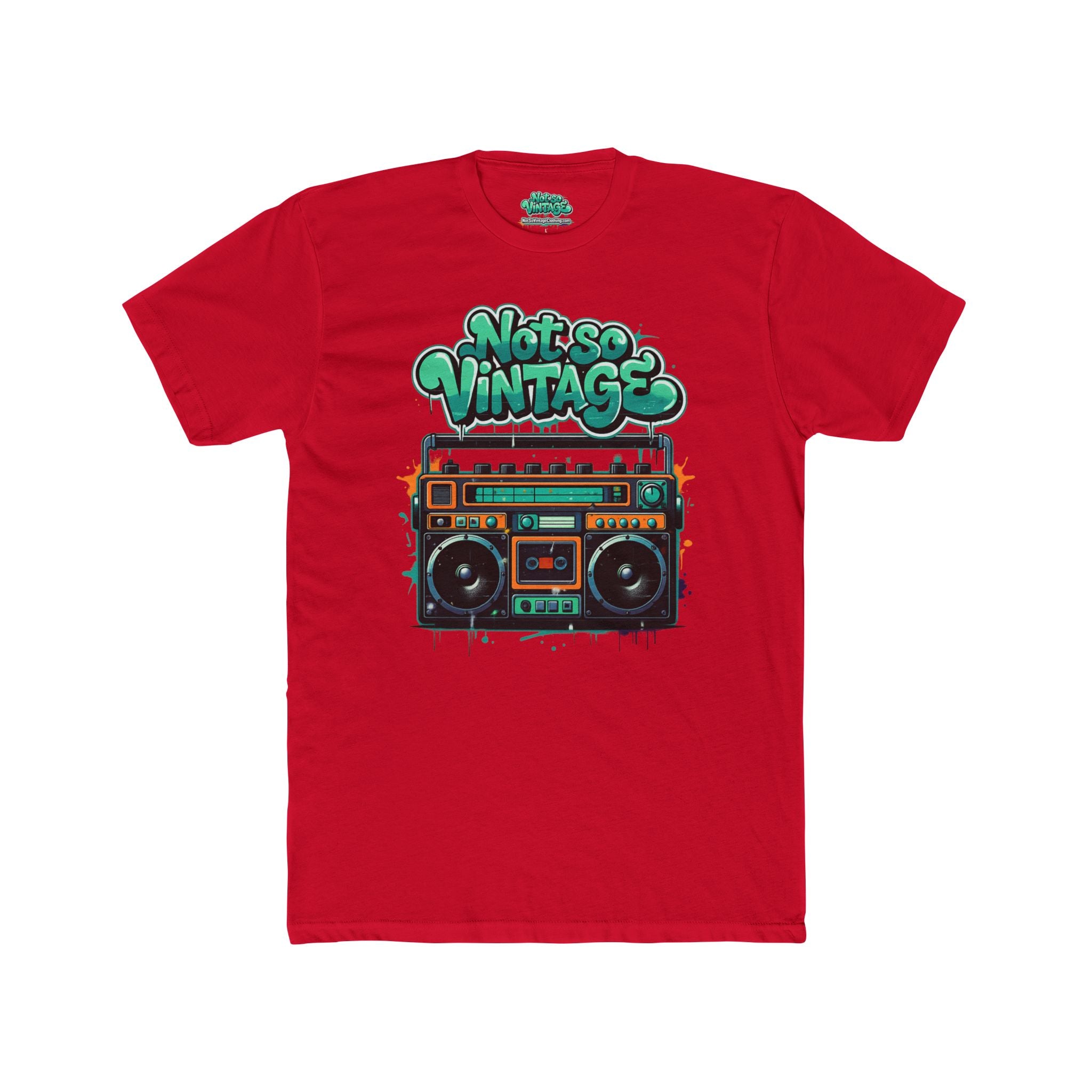 Retro Boombox teal T-Shirt
