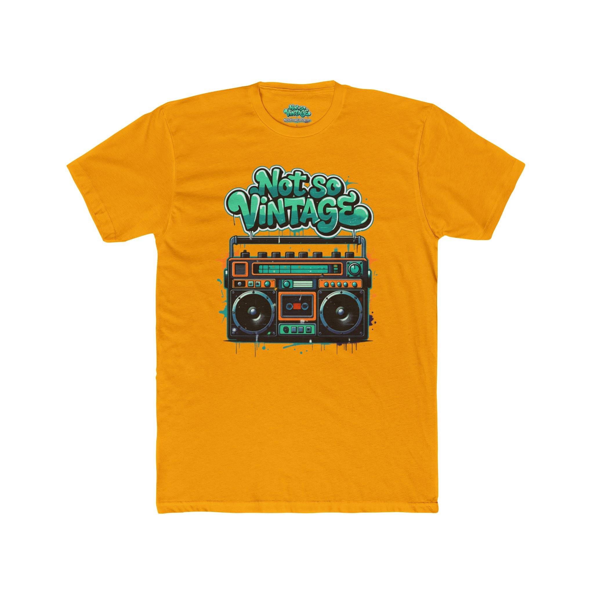 Retro Boombox teal T-Shirt