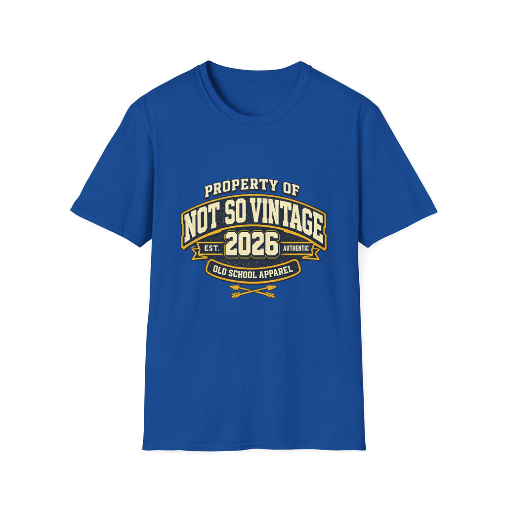 Retro 'Property of' Old School Apparel