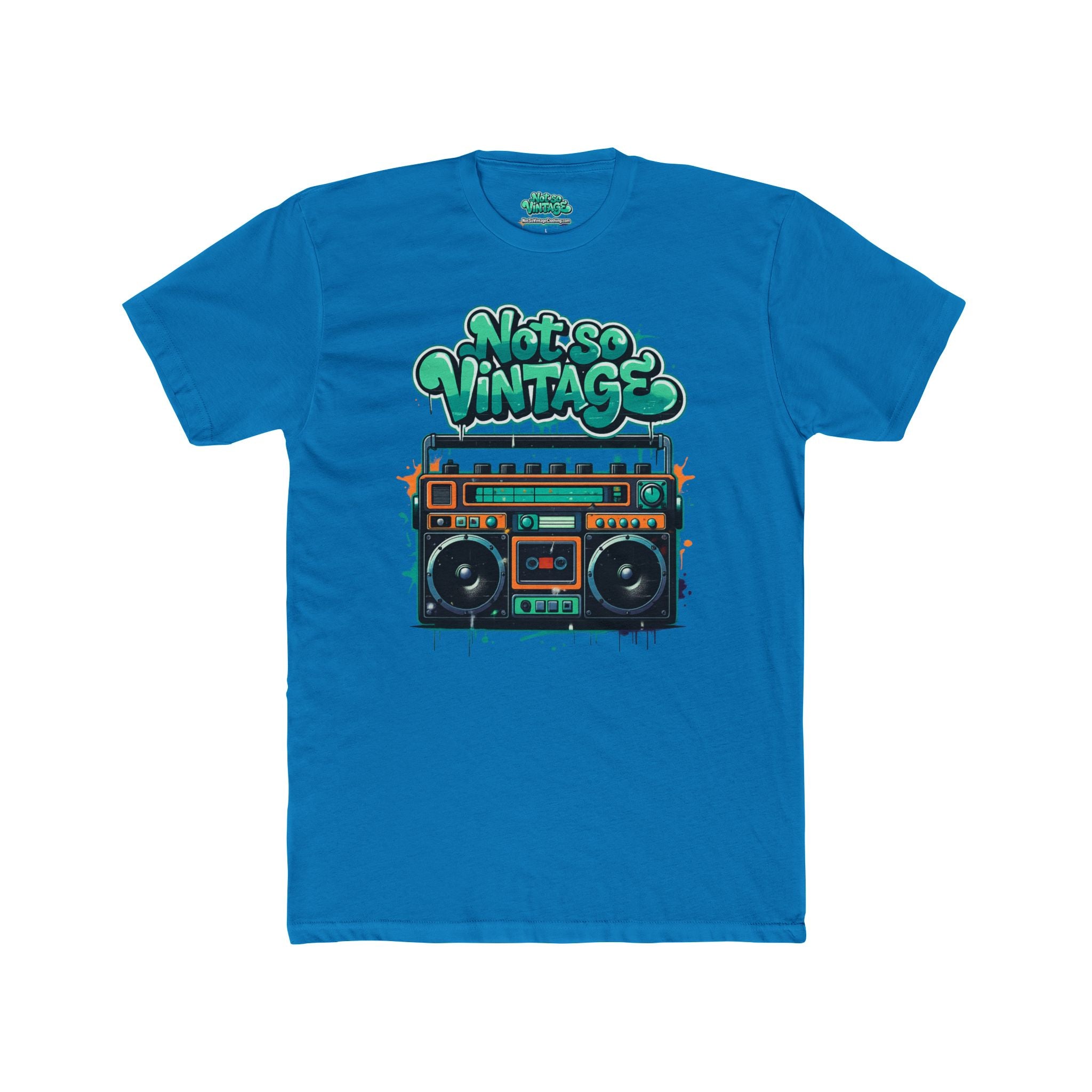 Retro Boombox teal T-Shirt