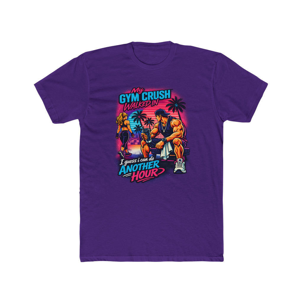 Gym Crush Walked In — "I Guess I can Do Another Hour" Retro Fitness T-Shirt